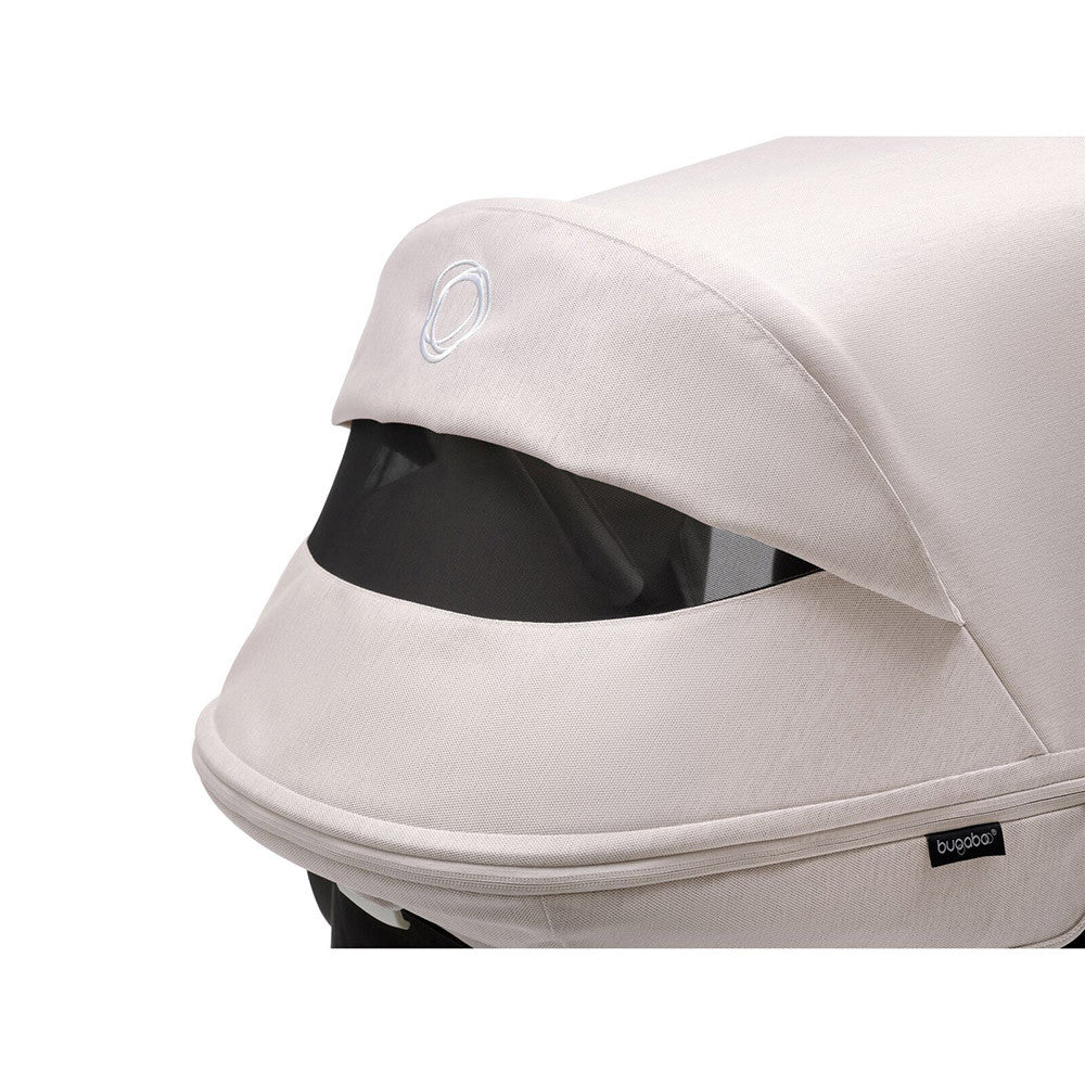 Bugaboo Donkey 5 Mono completo marco NEGRO/NEGRO MEDIANOCHE tela BLANCO MISTY- Bambi Baby