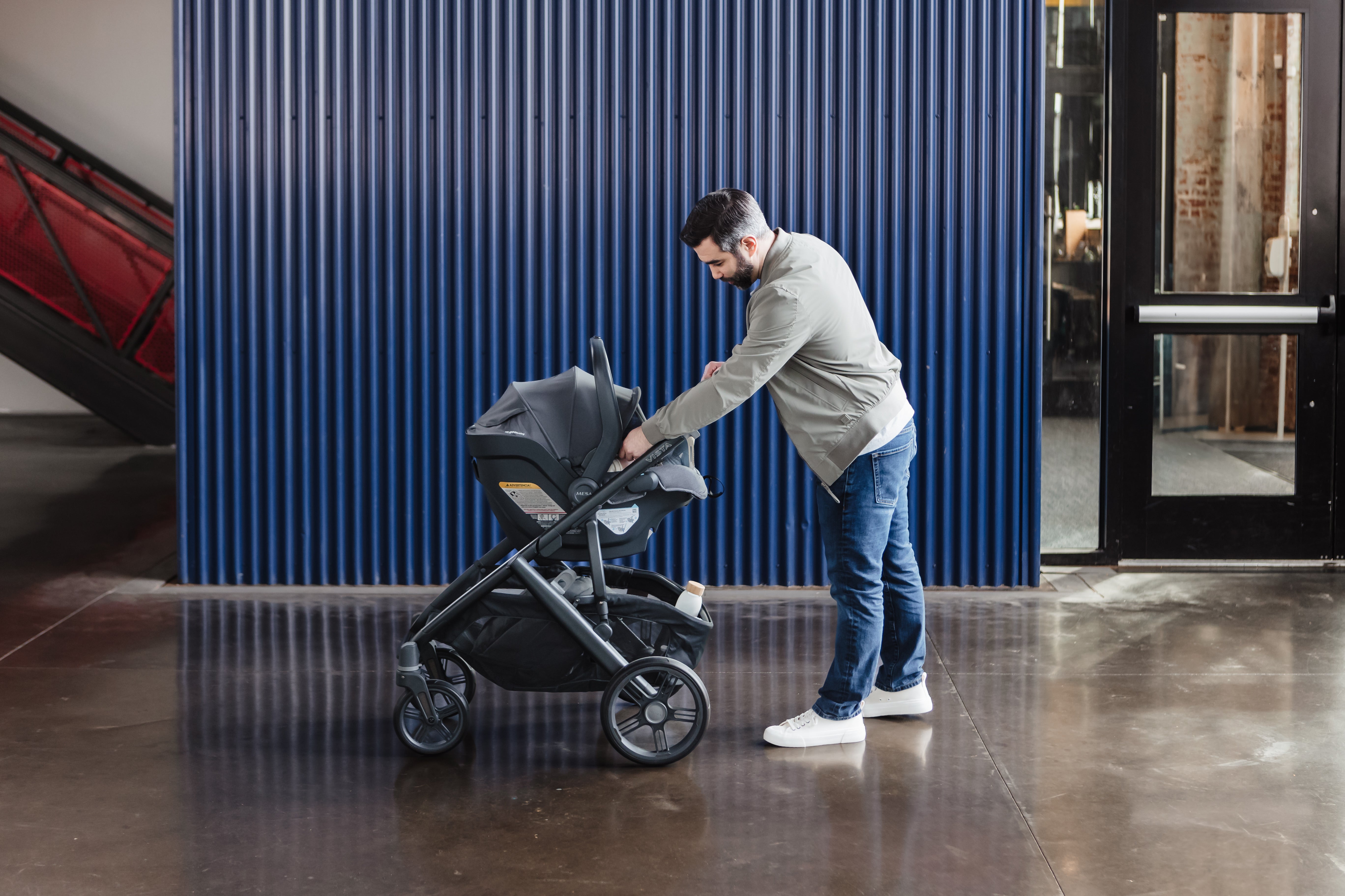 uppababy mesa blue UPPAbaby Mesa V3 Infant Car Seat – Bambi Baby