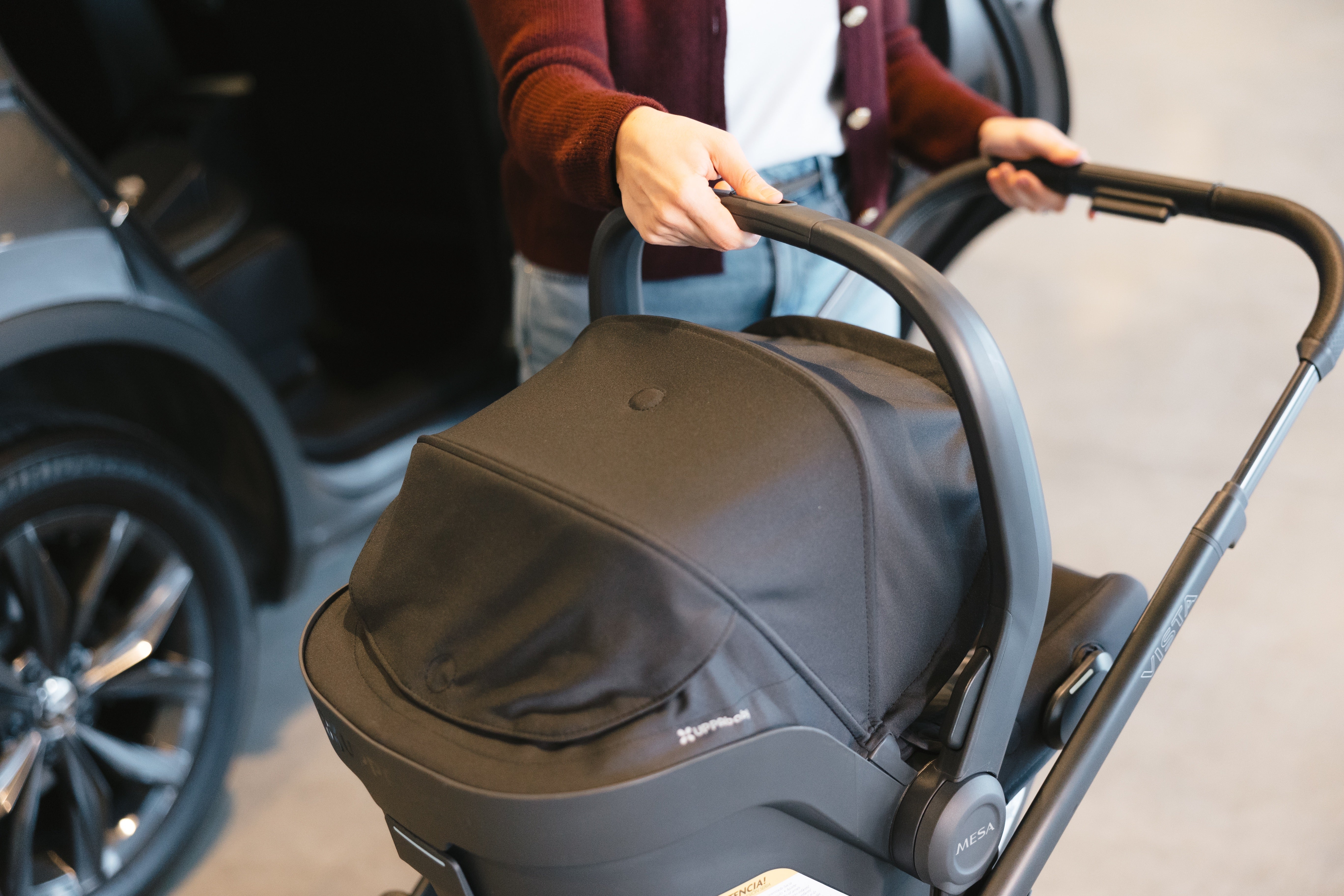 UPPAbaby Mesa V3 Infant Car Seat- Bambi Baby