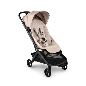 Desert Taupe Bugaboo Butterfly 2 Travel Stroller - Three Quarter View | Bambi Baby