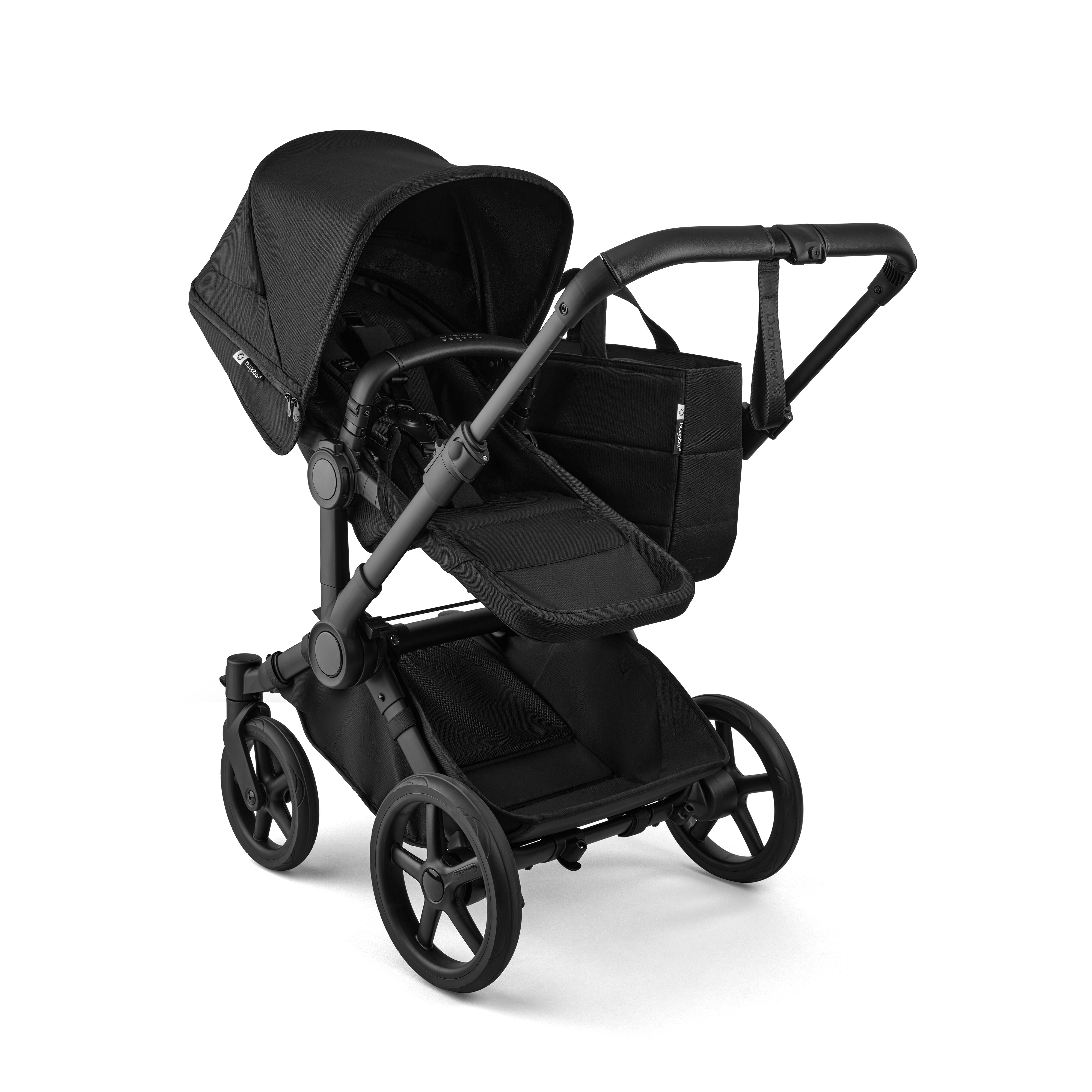 hamaca bugaboo Bugaboo Donkey 6 Complete Stroller, Heritage Black
