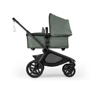 Forest Green Bugaboo Kangaroo Bassinet Fabric Complete - Side Profile | Bambi Baby