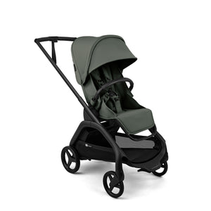 Forest Green Bugaboo Dragonfly Plus Compact Stroller - 3/4 Front View | Bambi Baby