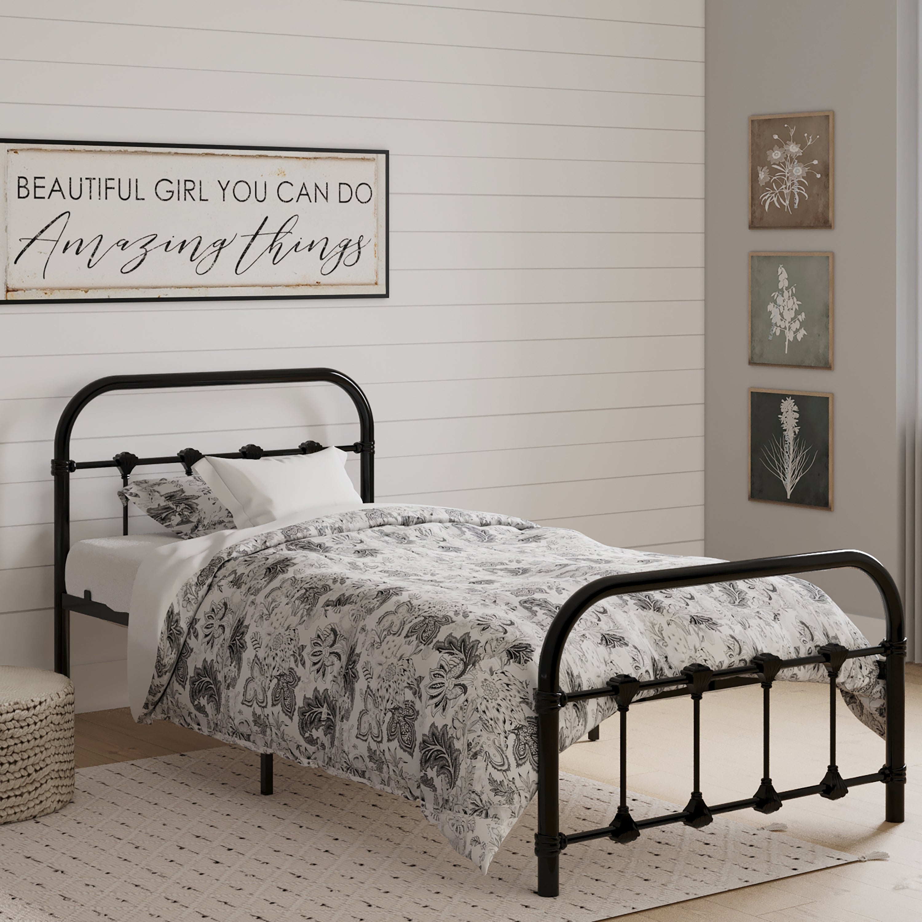 BK Furniture Melissa Twin Bed- Bambi Baby