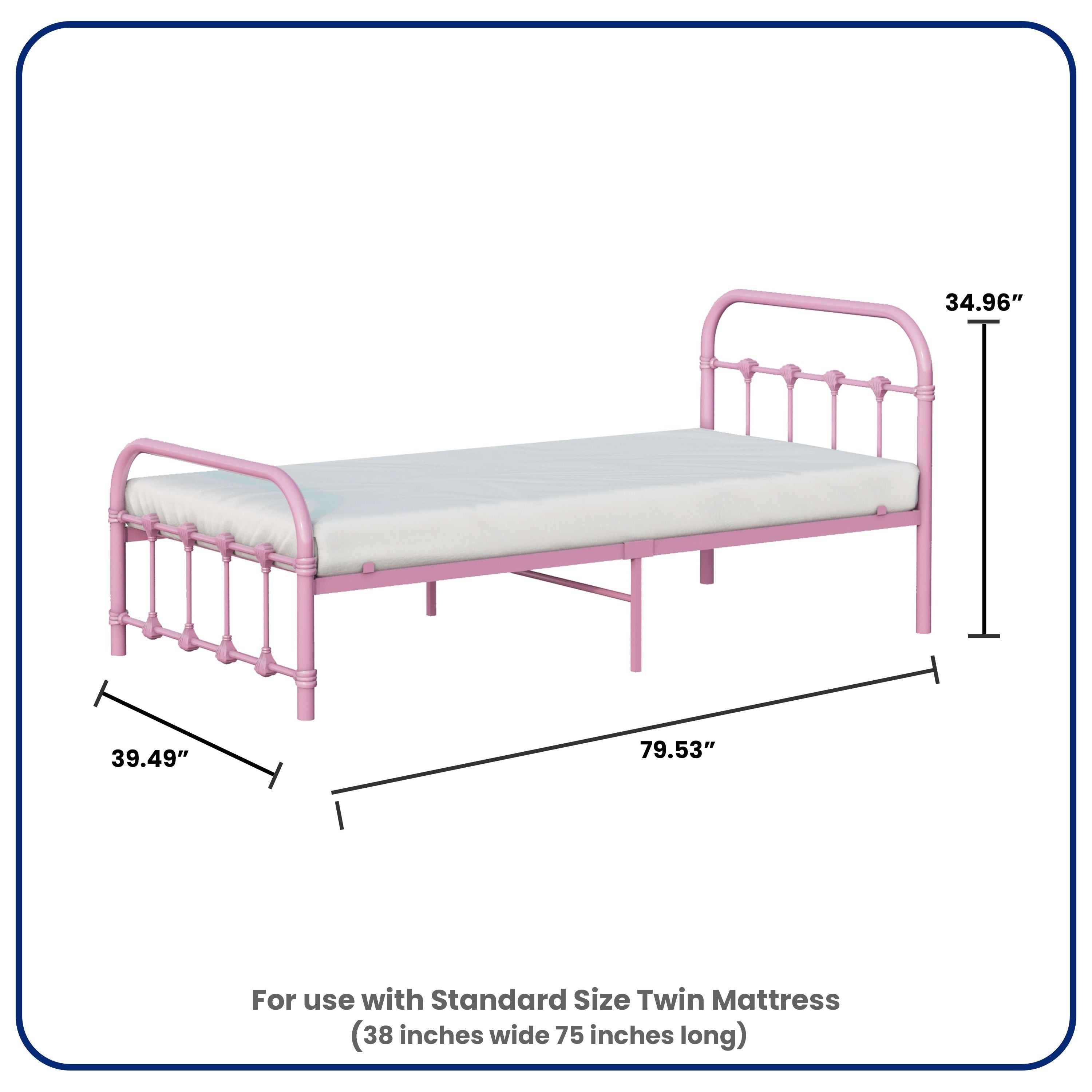 BK Furniture Melissa Twin Bed- Bambi Baby