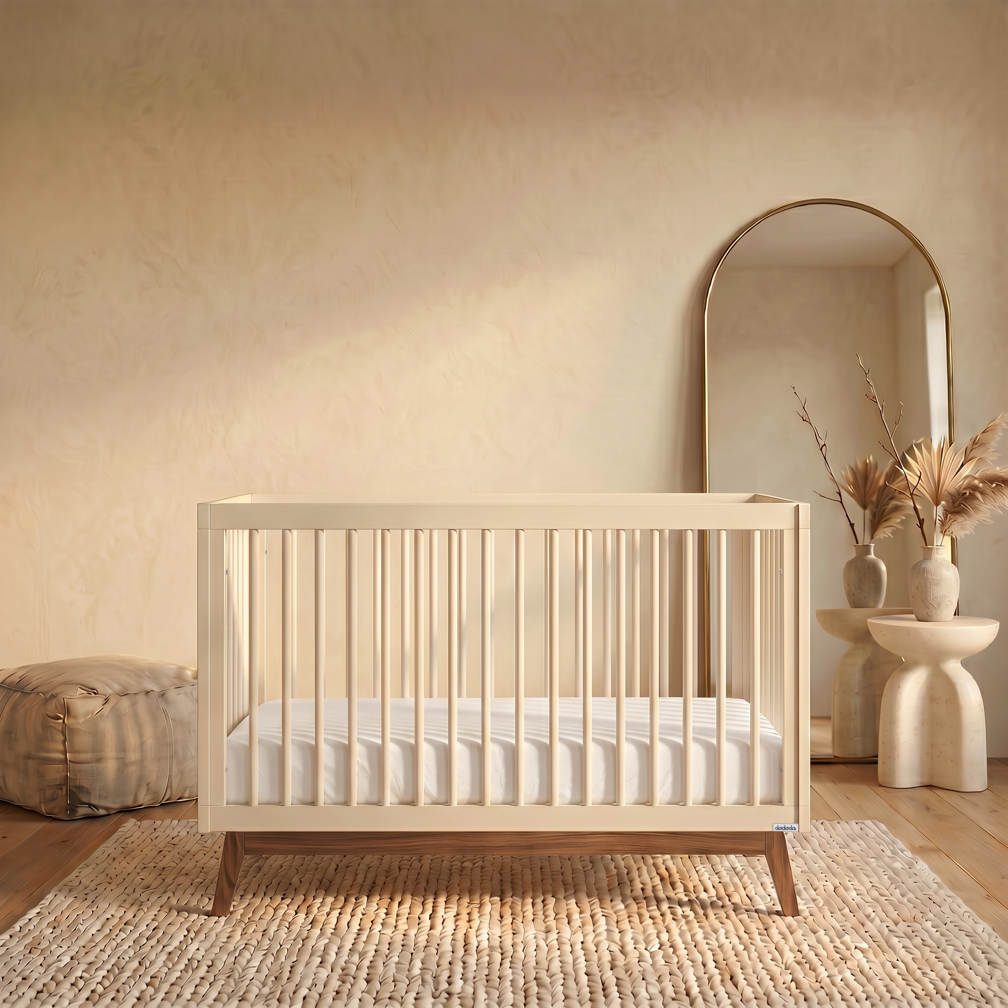 dadada Soho 3-In-1 Convertible Crib- Bambi Baby