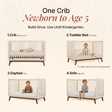 dadada Soho 3-In-1 Convertible Crib - Bambi Baby