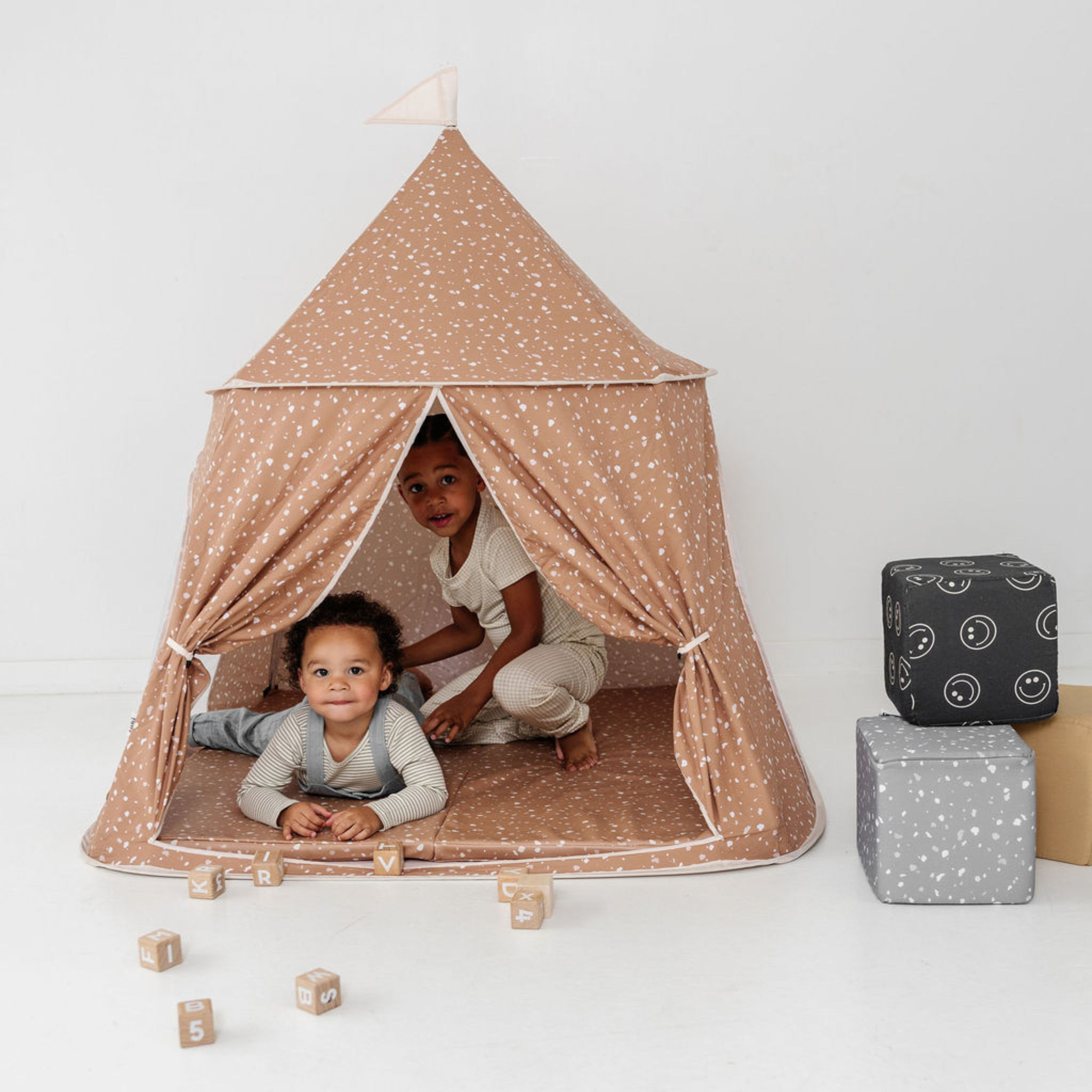 Toki Kids Terrazzo Clay Play Tent- Bambi Baby