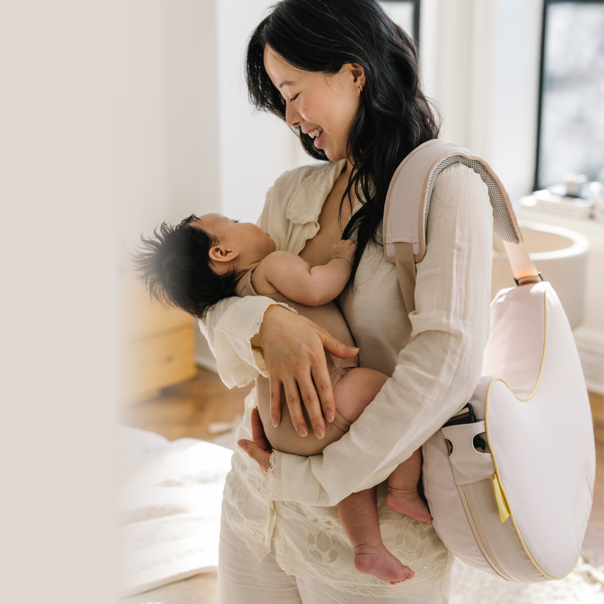 Comia Halo Smart Nursing Pillow- Bambi Baby