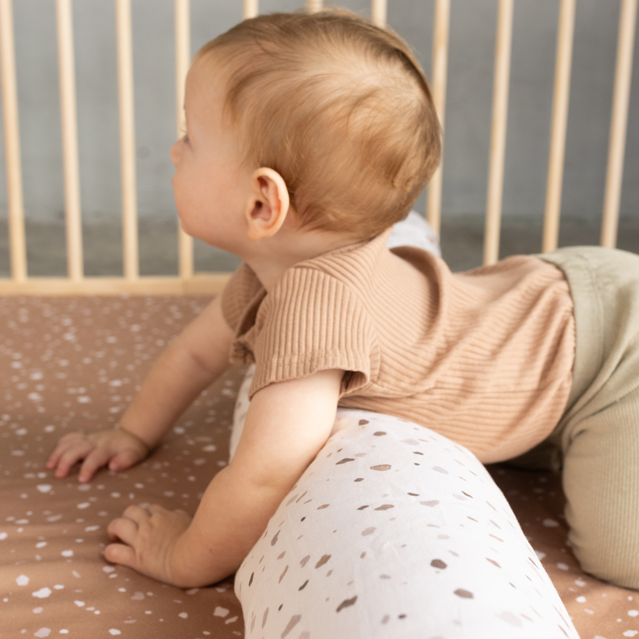 Toki Kids Terrazzo Chalk Support Pillow- Bambi Baby