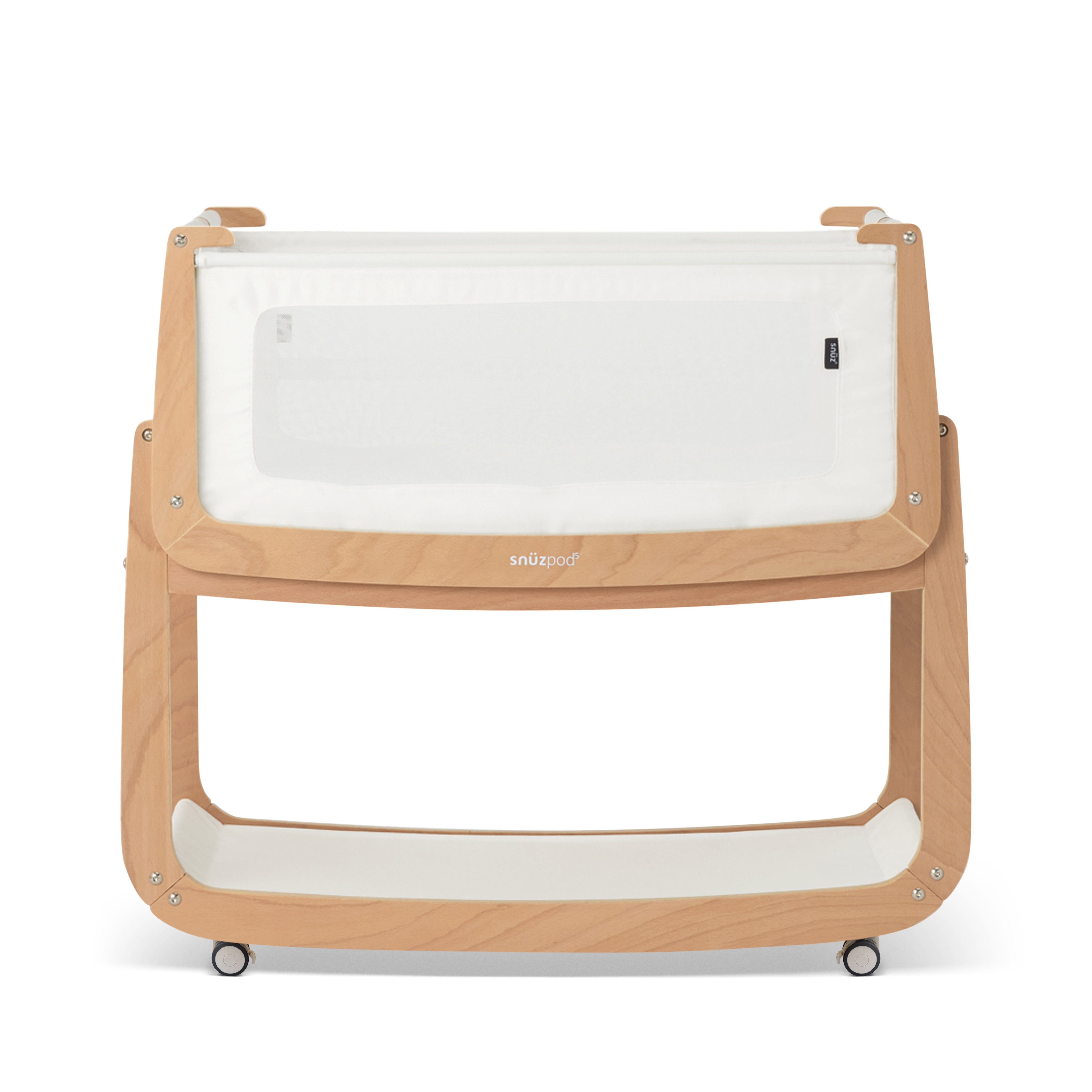 Snuz SnuzPod5 Bedside Bassinet - Natural- Bambi Baby
