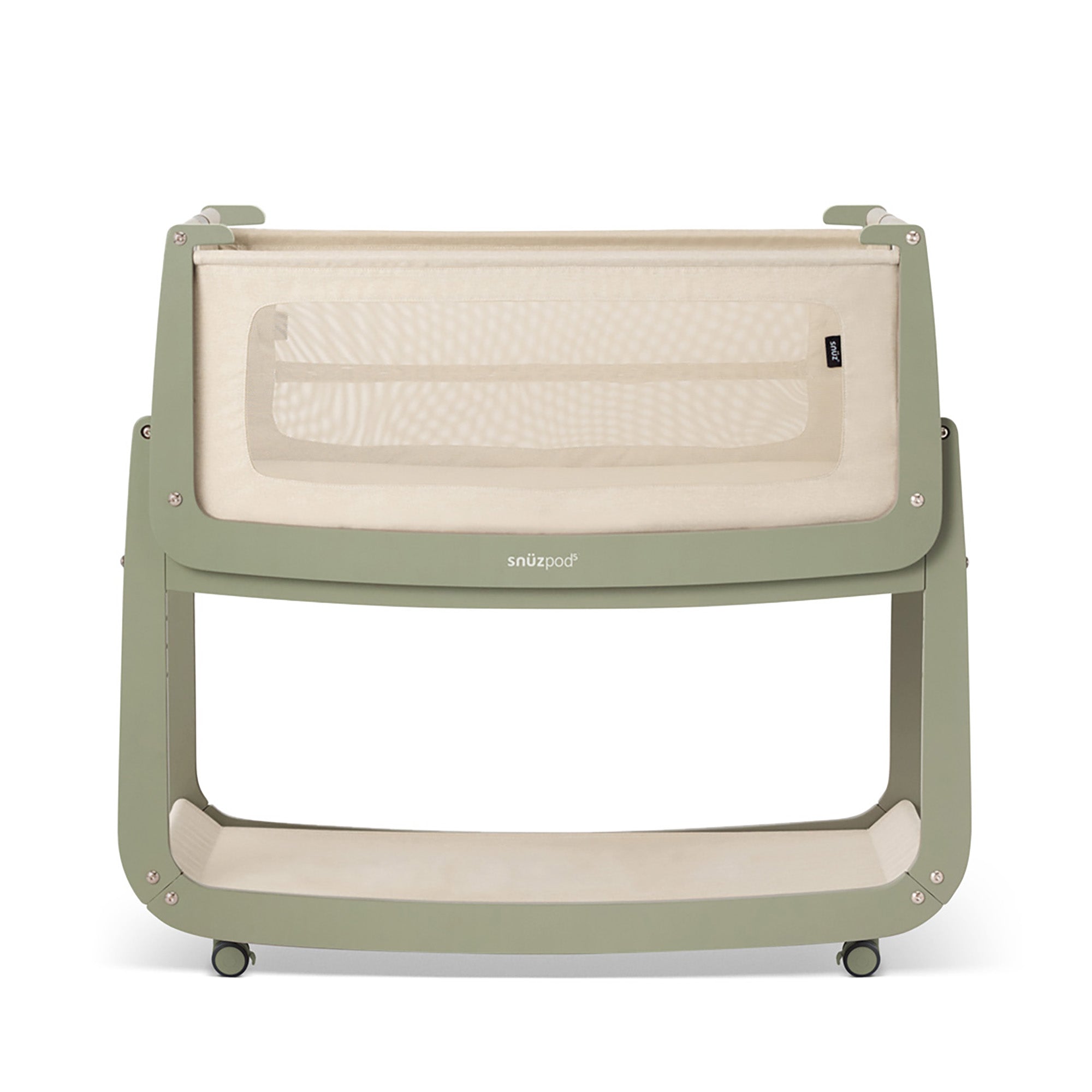 Snuz SnuzPod5 Bedside Bassinet Sage- Bambi Baby