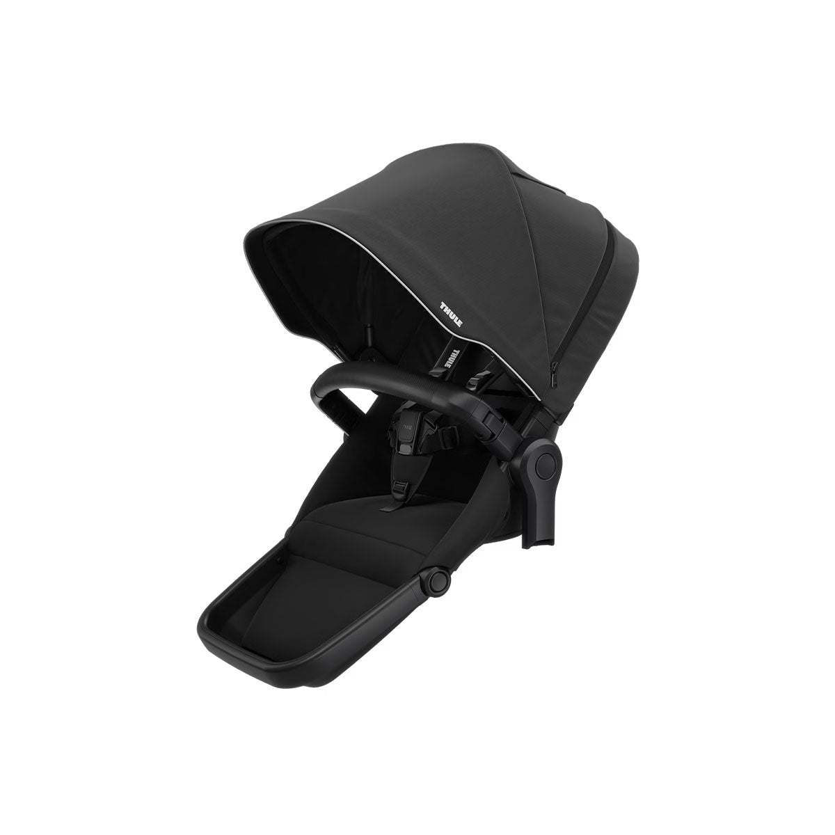 Asiento Thule Sleek Sibling de aluminio/negro medianoche- Bambi Baby