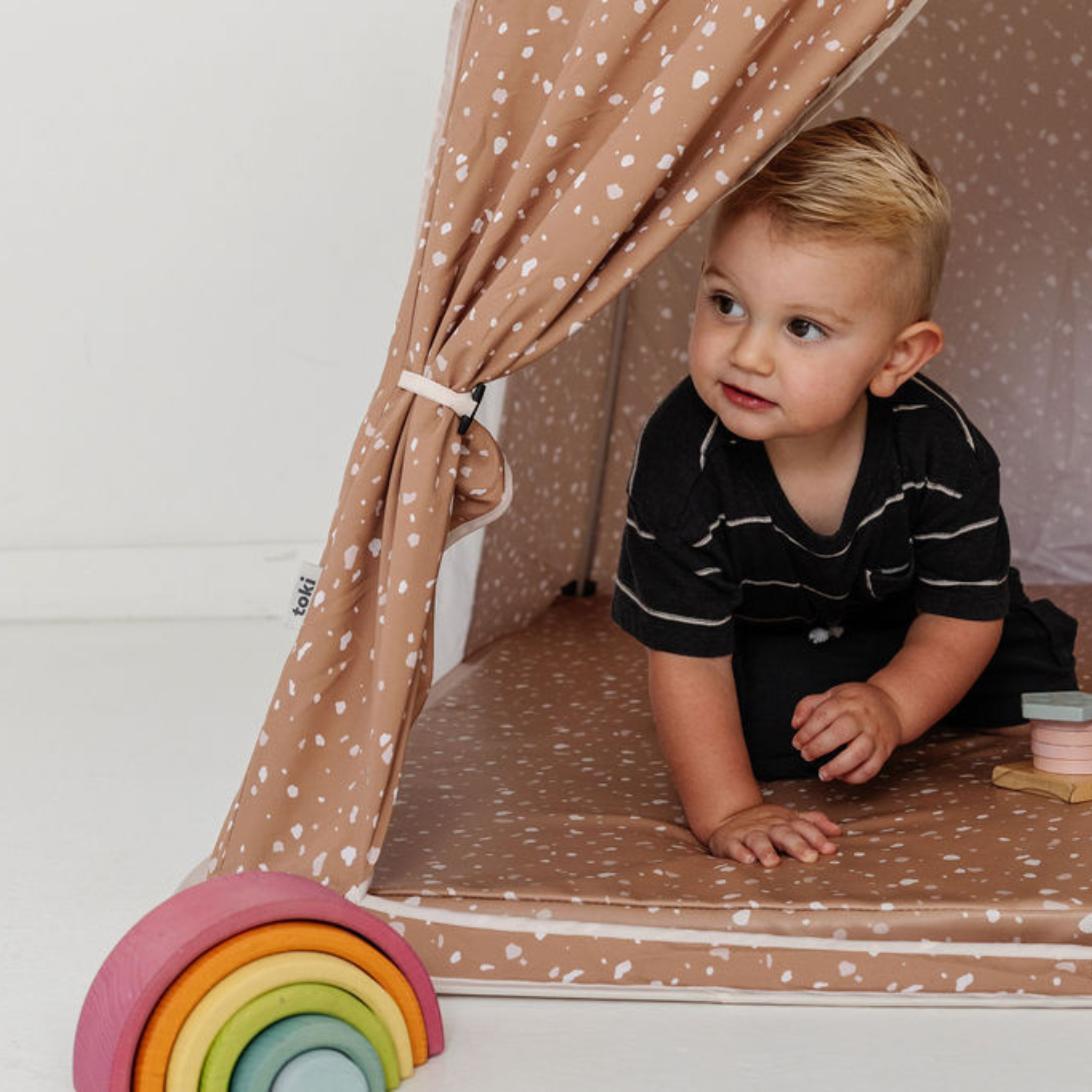Toki Kids Terrazzo Clay Play Tent- Bambi Baby