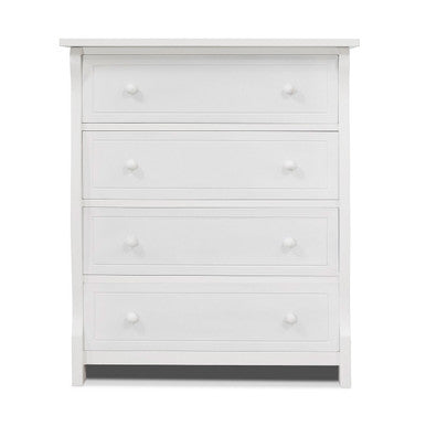 Sorelle Princeton Elite Collection 4 Drawer in White- Bambi Baby
