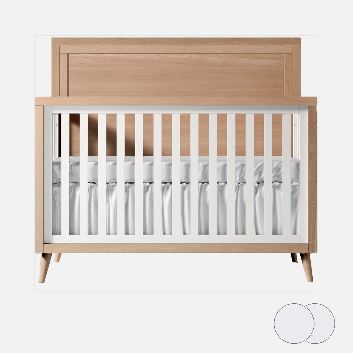 Romina New York Convertible Crib - Bambi Baby