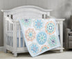Oxford Baby Mandala 3 pc Baby Crib Nursery Bedding Set