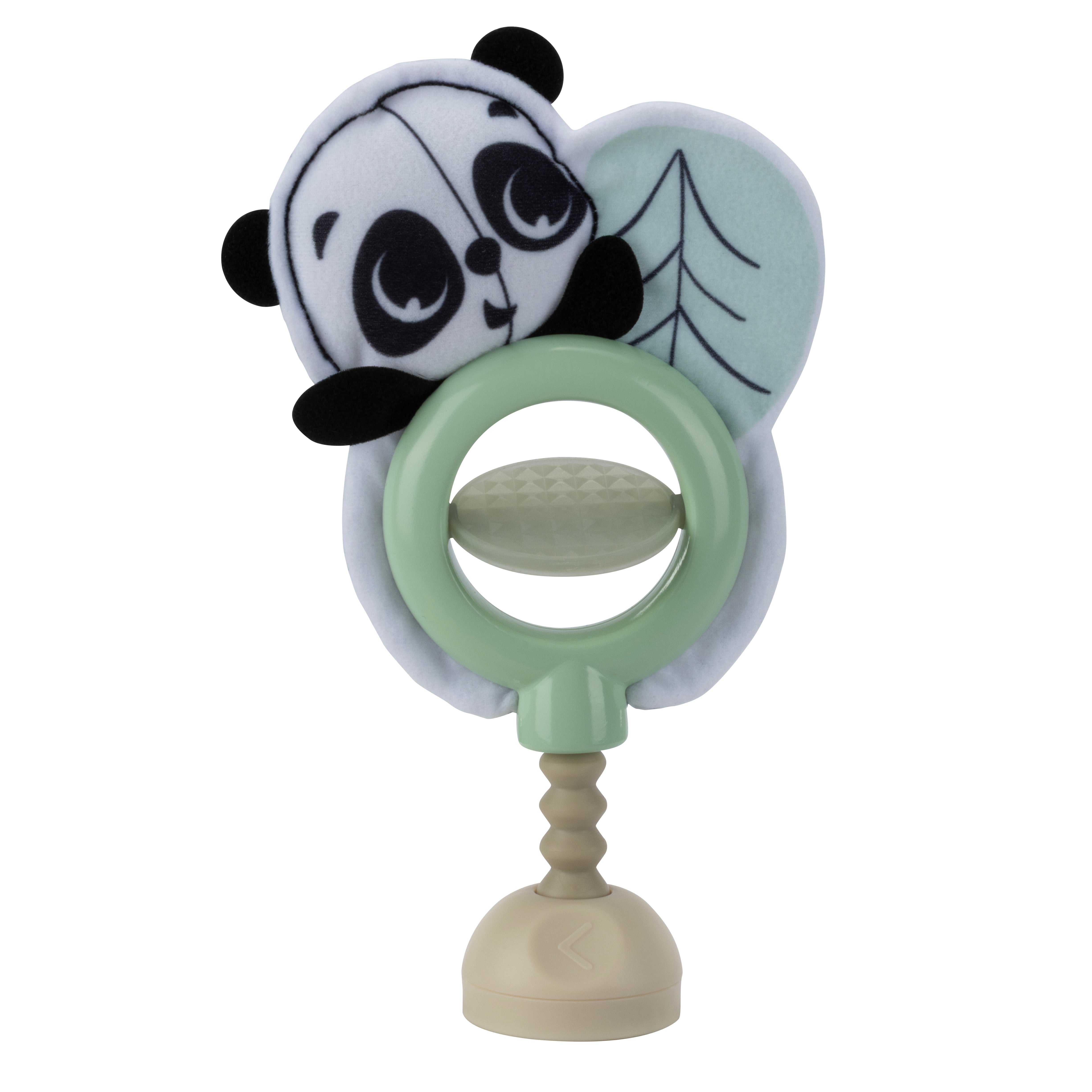 Tiny Love Black & White 4-in-1 Jump & Play Stationary Activity Center- Bambi Baby