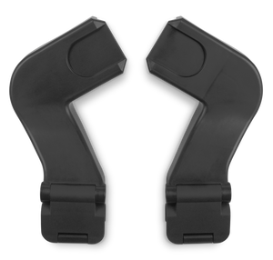 Black UPPAbaby Minu V3 Car Seat Adapters - Top View | Bambi Baby