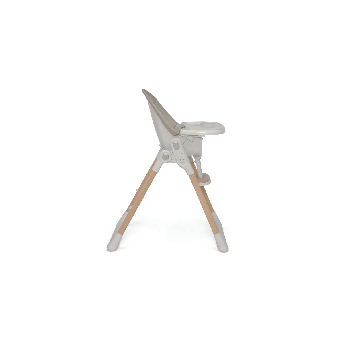 Delta Children Duet 2-In-1 High Chair And Infant Seat - Taupe (2421)- Bambi Baby