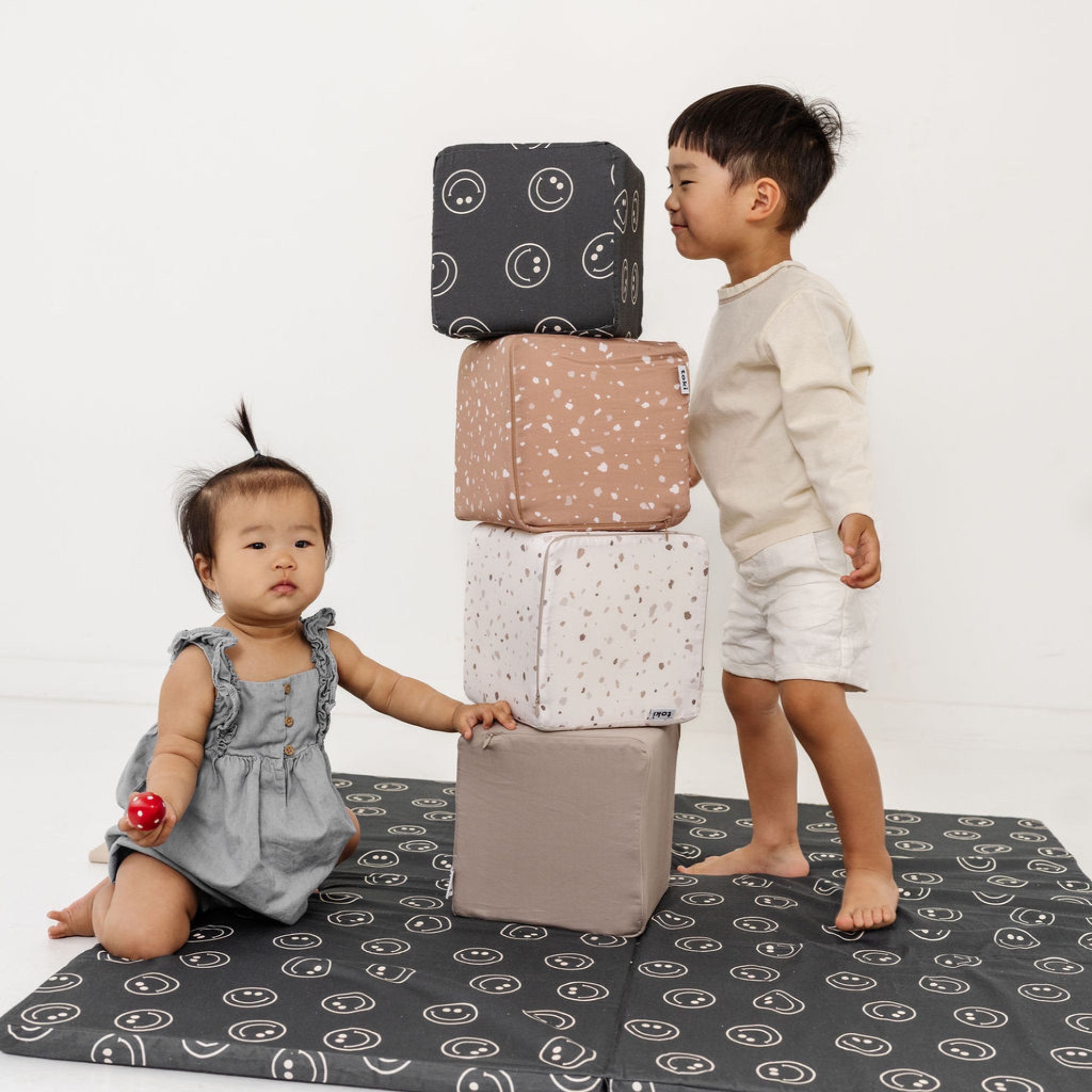 Toki Kids Smiles Organic Cotton Mat- Bambi Baby