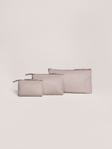 JuJuBe 3-Piece Pouch Clutch Purse Set - Taupe - Bambi Baby