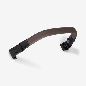 Brown Leatherette Joolz Aer2 Foldable Bumper Bar - Side View | Bambi Baby