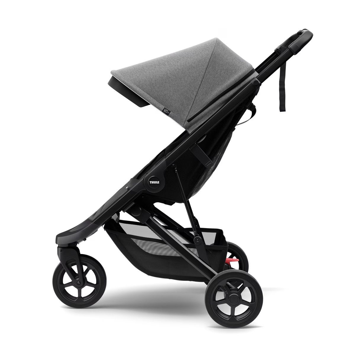 Thule Spring Compact Stroller - Grey Melange- Bambi Baby