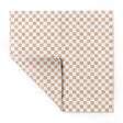 Toki Kids Checker Toffee Vegan Leather Mat - Bambi Baby