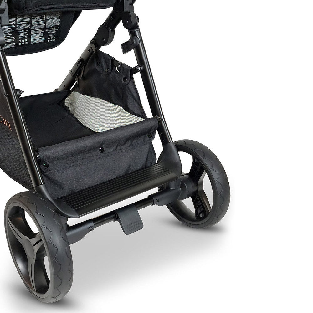 Venice Child Ventura Single to Double Sit-And-Stand Tandem Stroller in Shadow- Bambi Baby