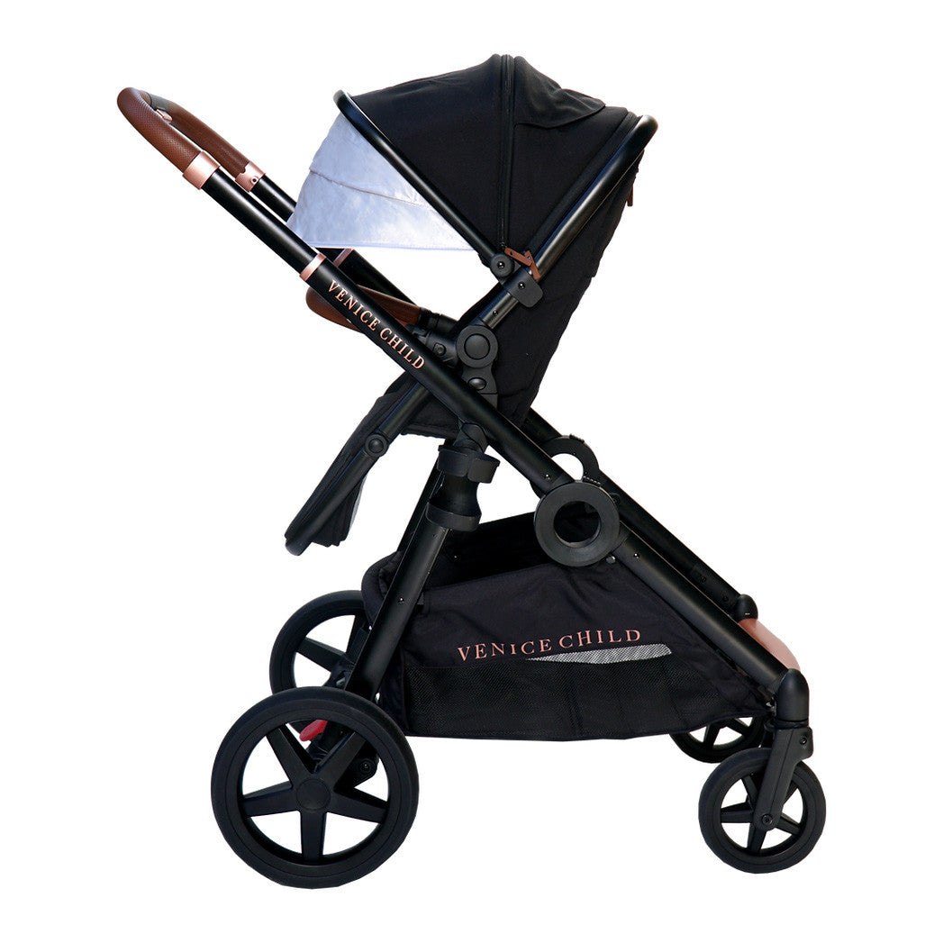 Venice Child Maverick Single to Double Stroller in Eclipse- Bambi Baby