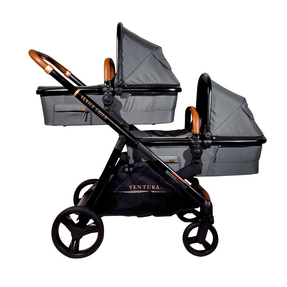 Venice Child Ventura Stand-Alone Bassinet in Shadow- Bambi Baby