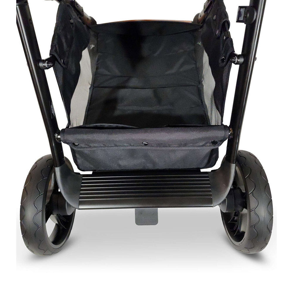 Venice Child Ventura Single to Double Sit-And-Stand Tandem Stroller with 2nd Toddler Seat in Shadow- Bambi Baby