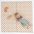 Tapete de algodón orgánico Toki Kids Checker Toffee - Bambi Baby