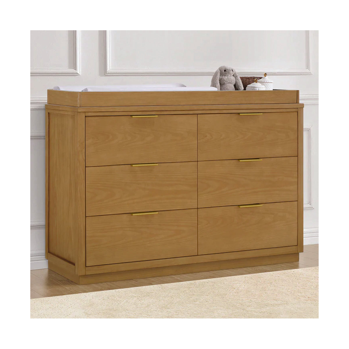 Delta Children Forever- Classic 6 Drawer Dresser - Assembled- Bambi Baby