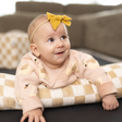 Toki Kids Checker Toffee Support Pillow - Bambi Baby