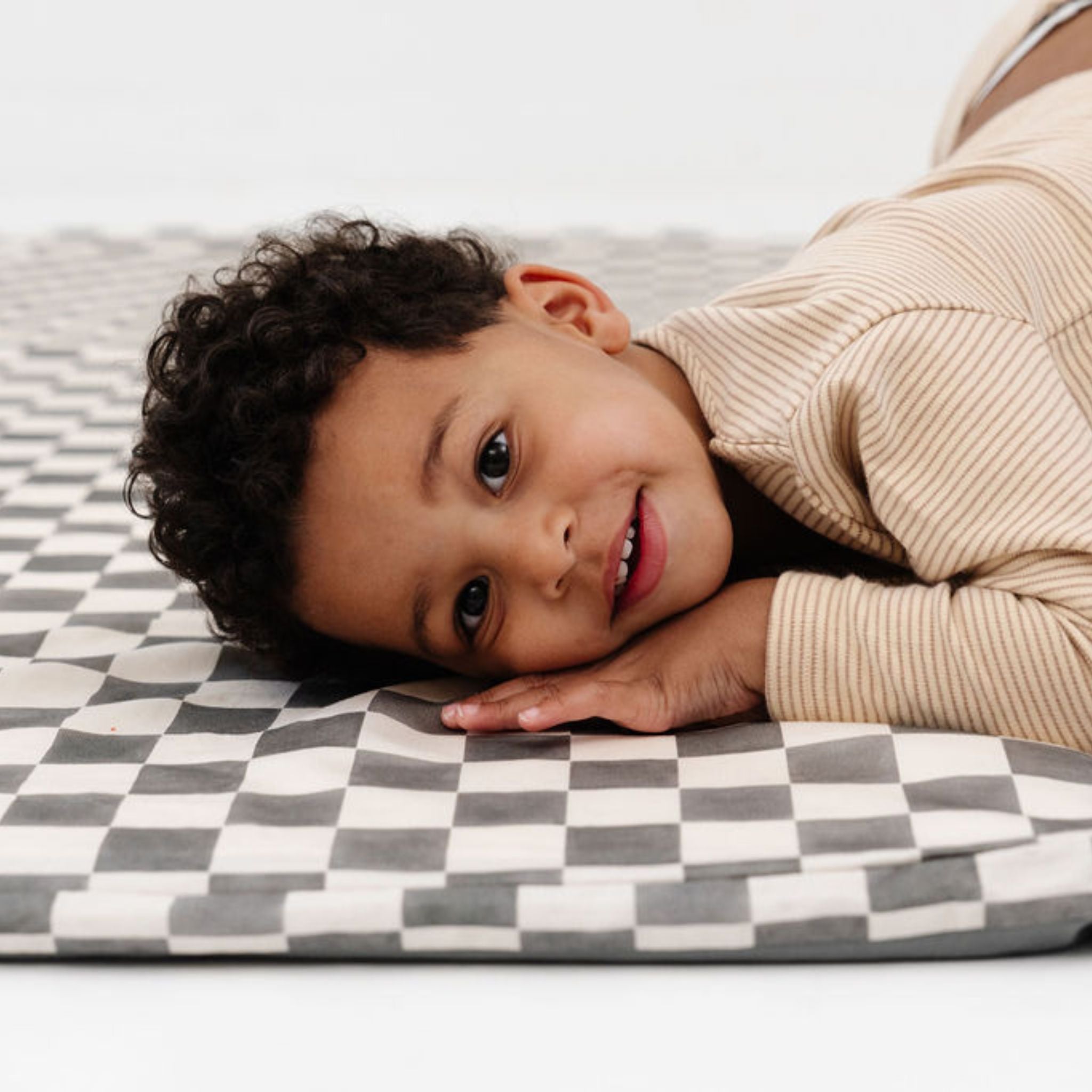 Toki Kids Checker Pepper Organic Cotton Mat- Bambi Baby