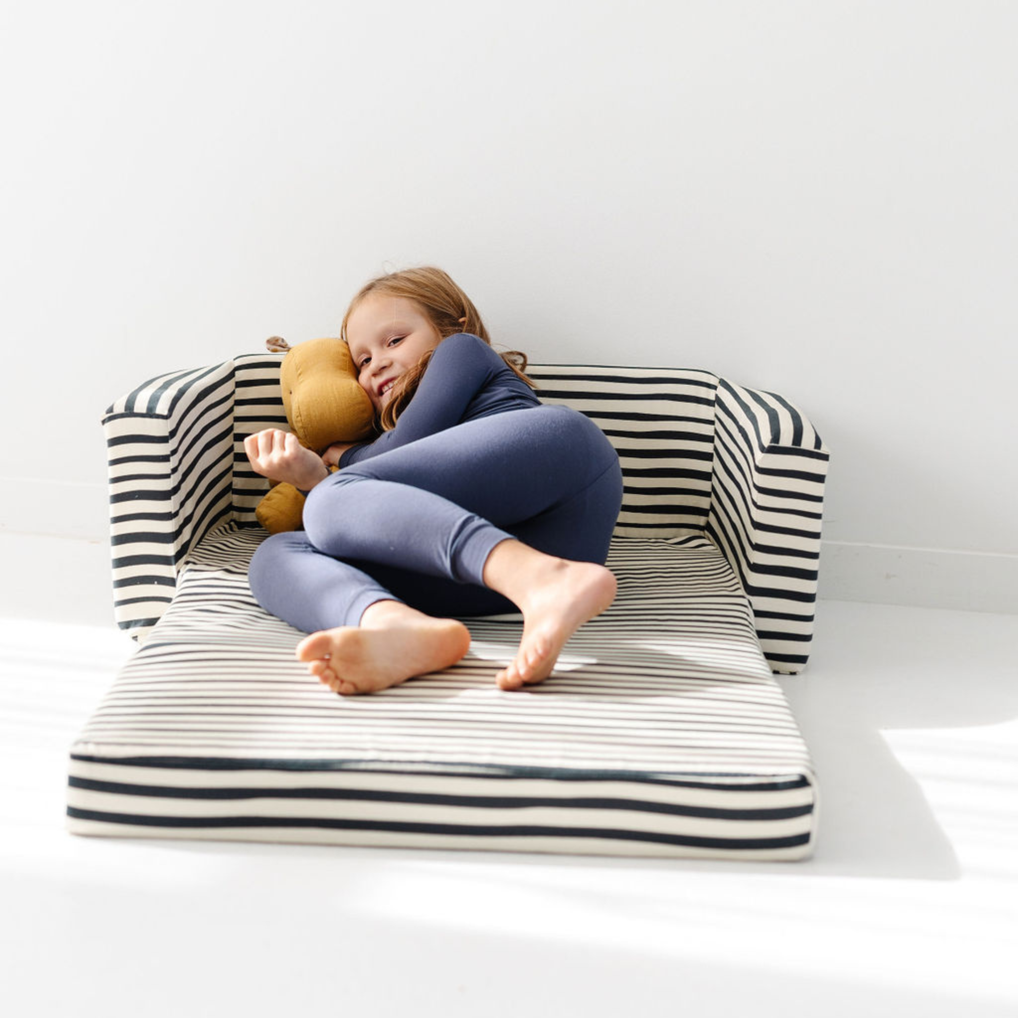 Toki Kids Bold Stripe Play Couch- Bambi Baby