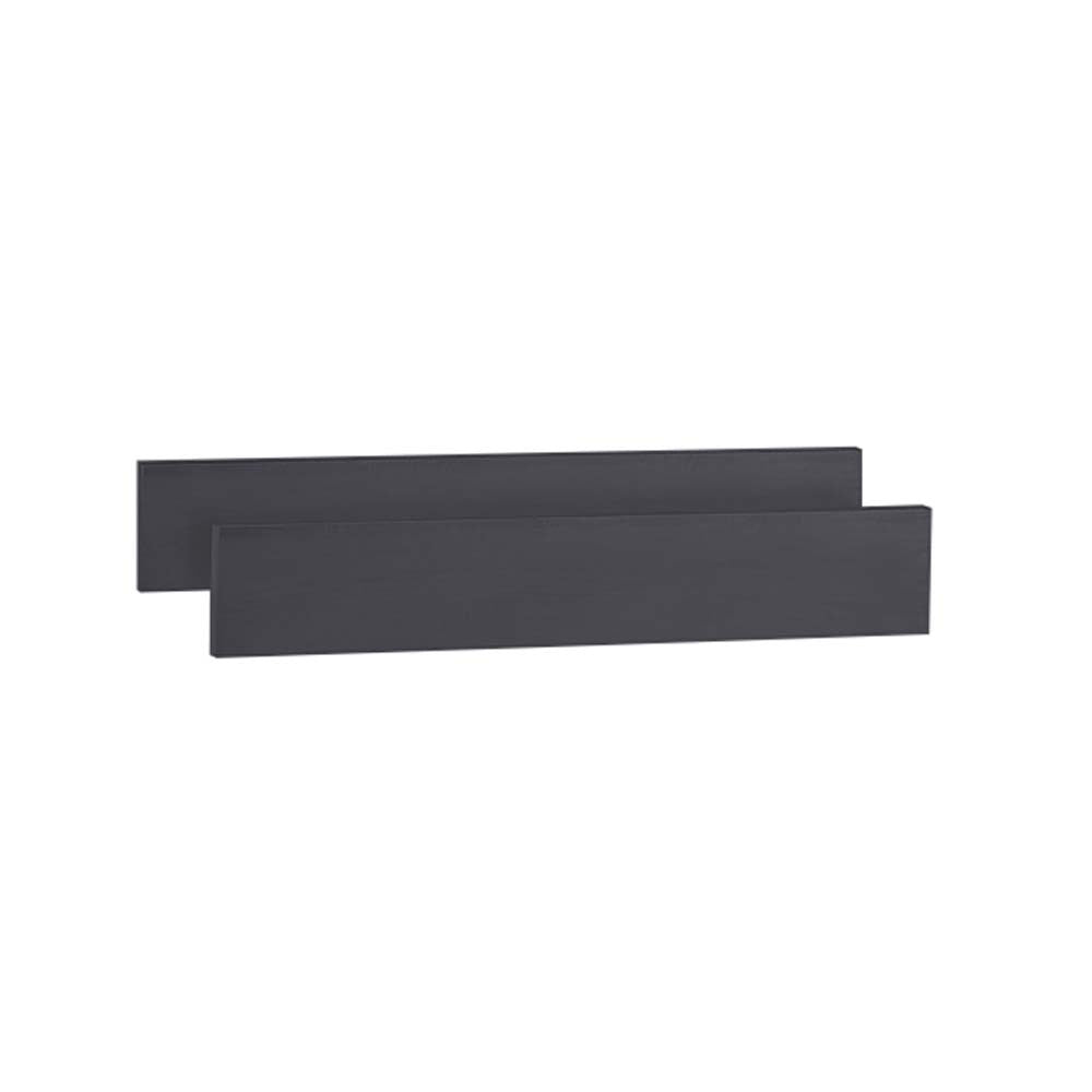 Natart Rustico Moderno Double Bed Conversion Rails in Graphite- Bambi Baby