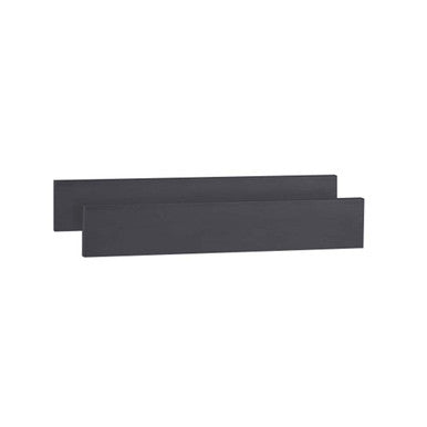 Natart Rustico Moderno Double Bed Conversion Rails in Graphite- Bambi Baby