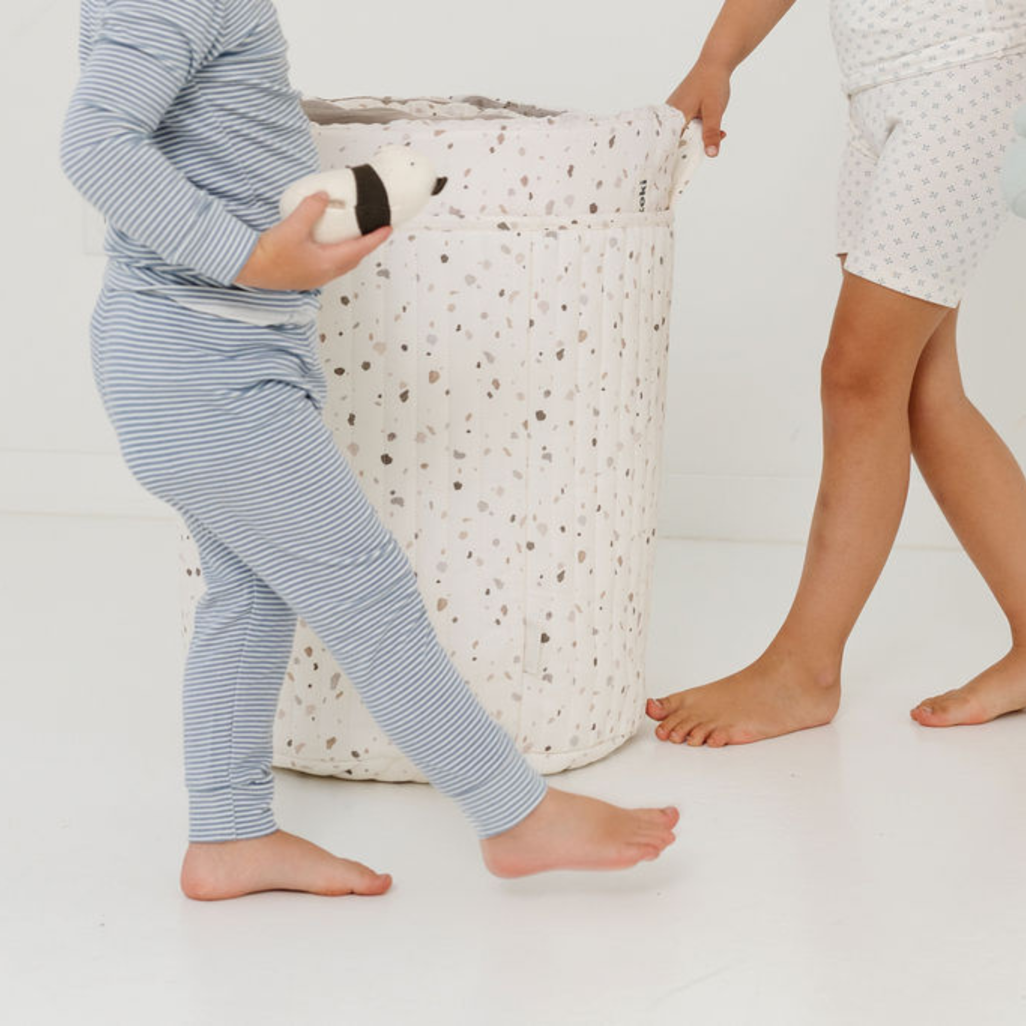 Toki Kids Terrazzo Chalk Storage Basket- Bambi Baby