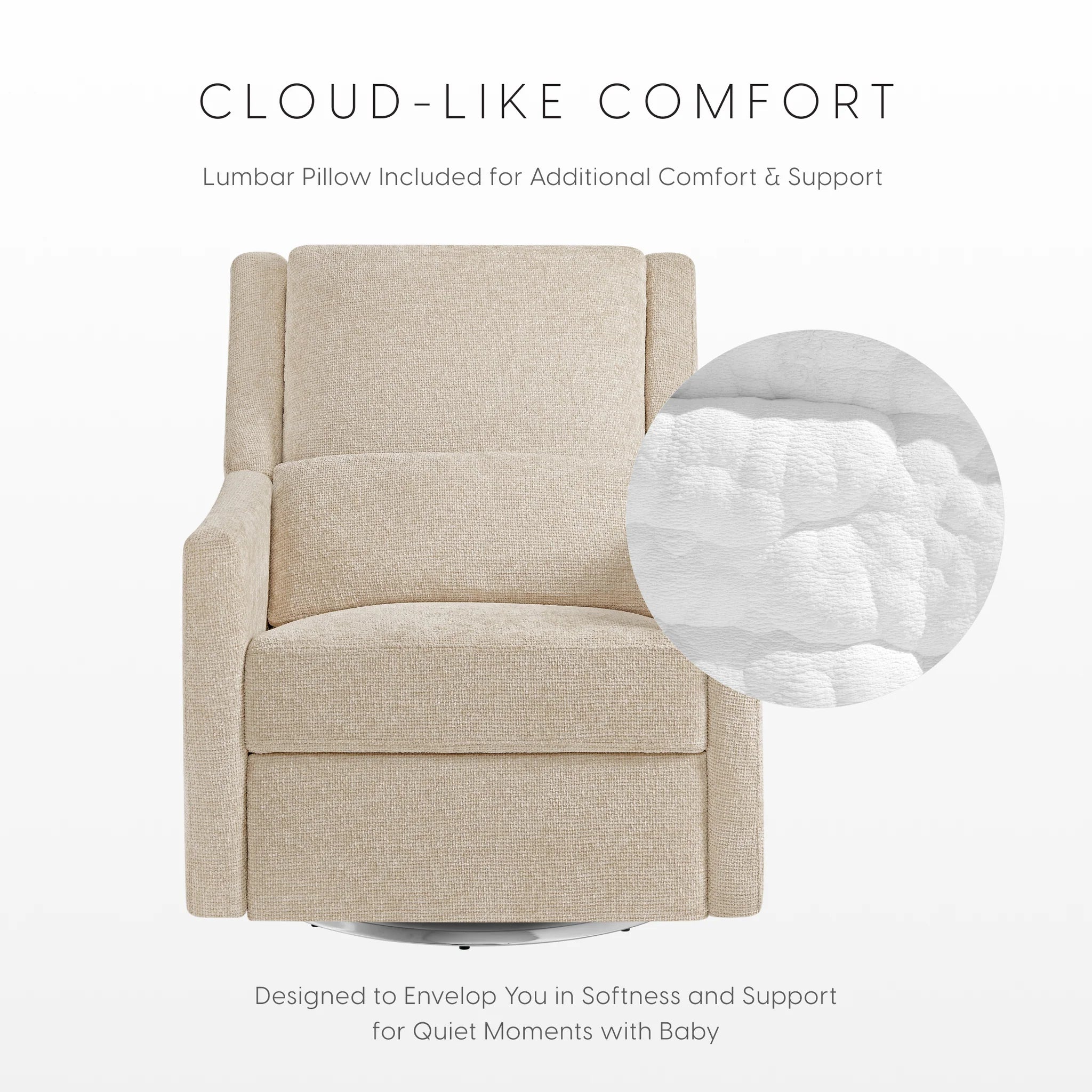 Bellini Seoul Power Recliner with USB-C Charging Ports- Bambi Baby