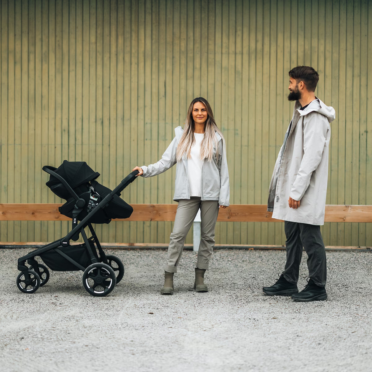 Thule Sleek 2 - Tinted Taupe- Bambi Baby