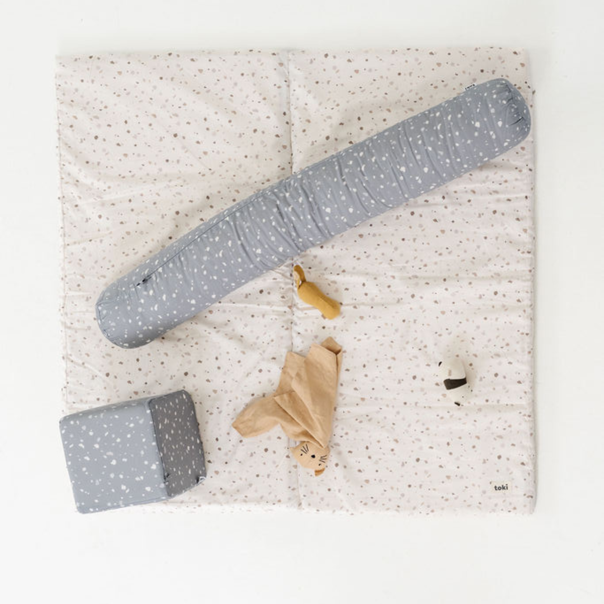 Toki Kids Terrazzo Slate Support Pillow- Bambi Baby