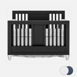 Romina Millenario Convertible Crib – Standard 2 Tone - Bambi Baby