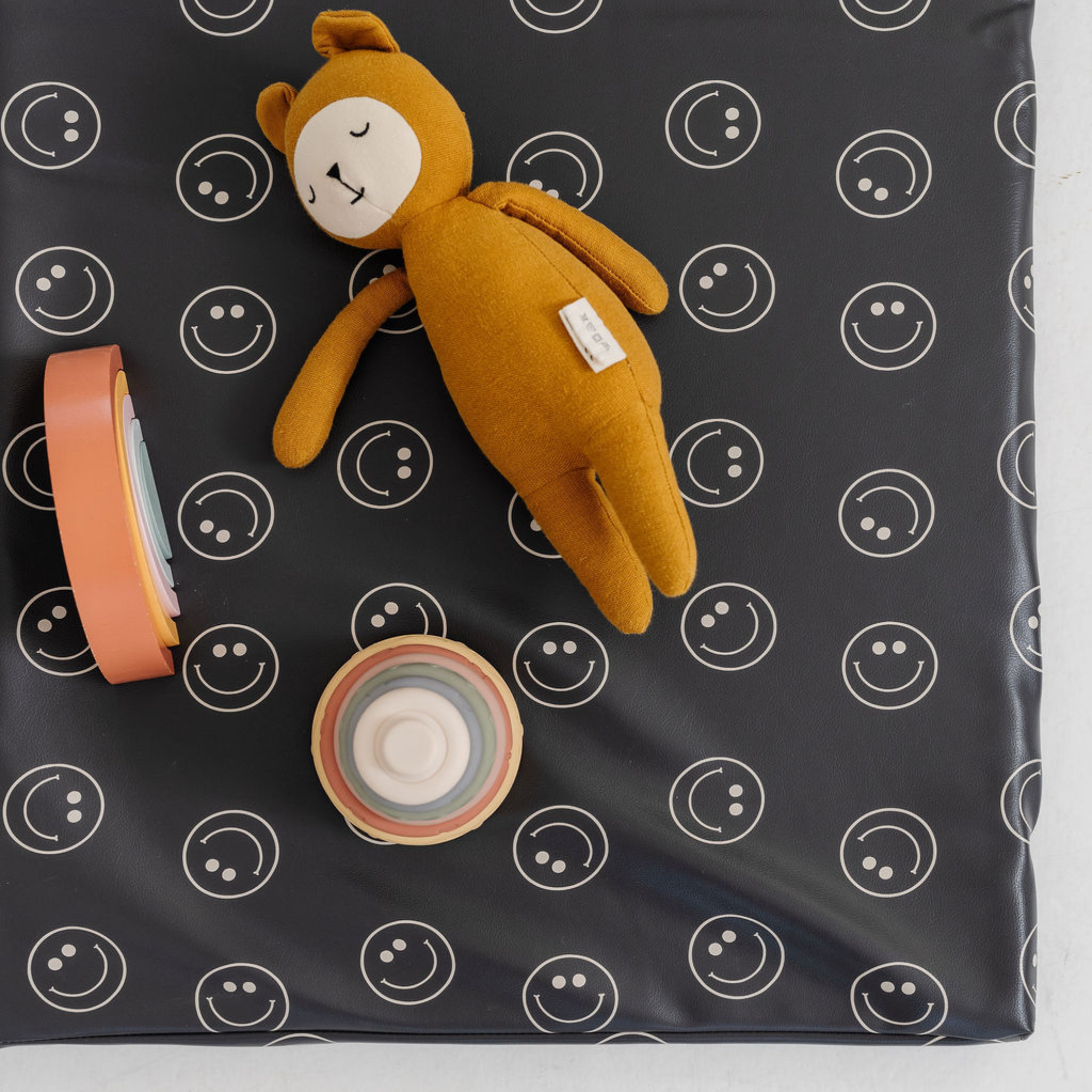 Toki Kids Smiles Vegan Leather Mat- Bambi Baby