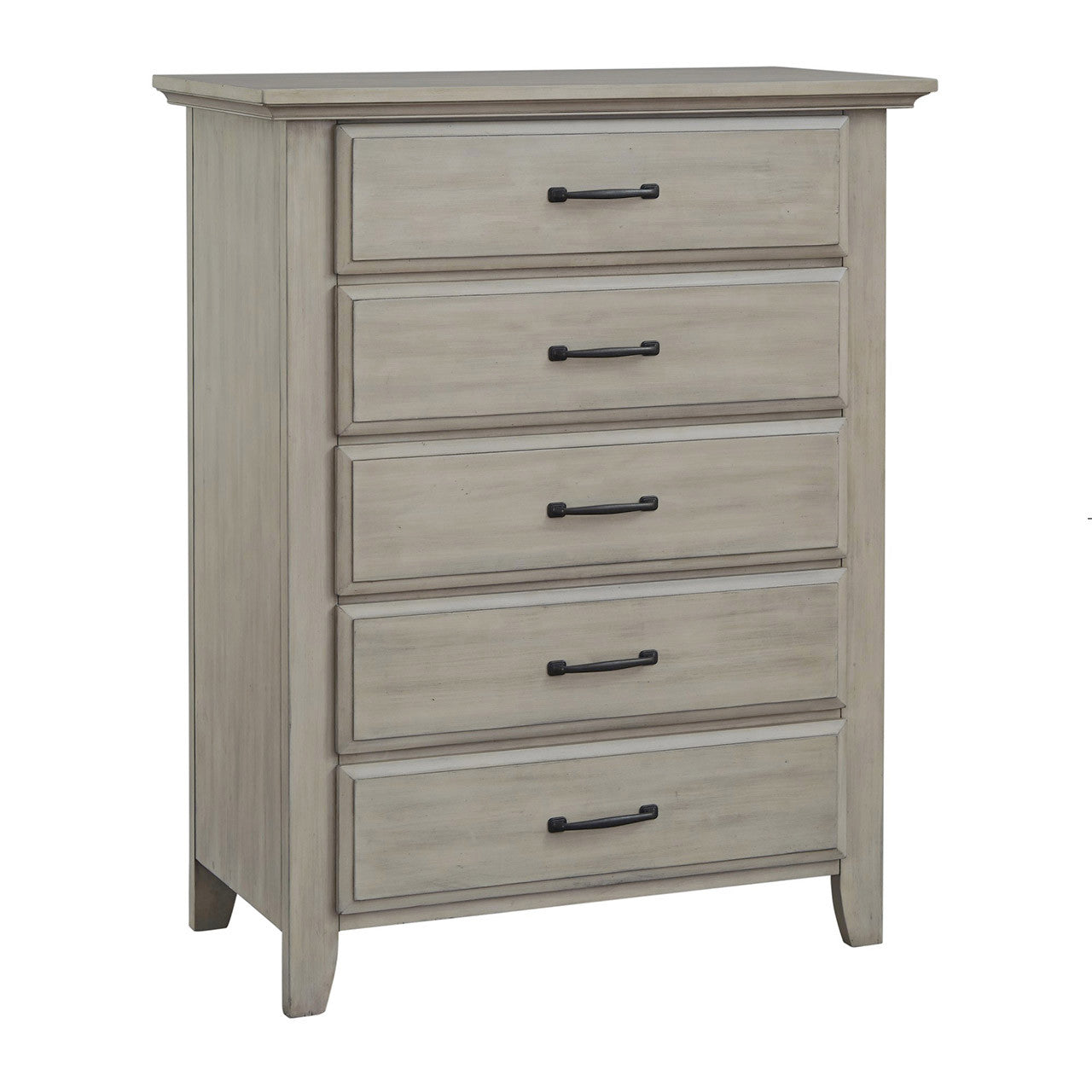Soho Baby Chandler 5 Drawer Chest in Stone Wash- Bambi Baby