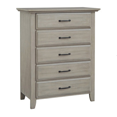 Soho Baby Chandler 5 Drawer Chest in Stone Wash- Bambi Baby