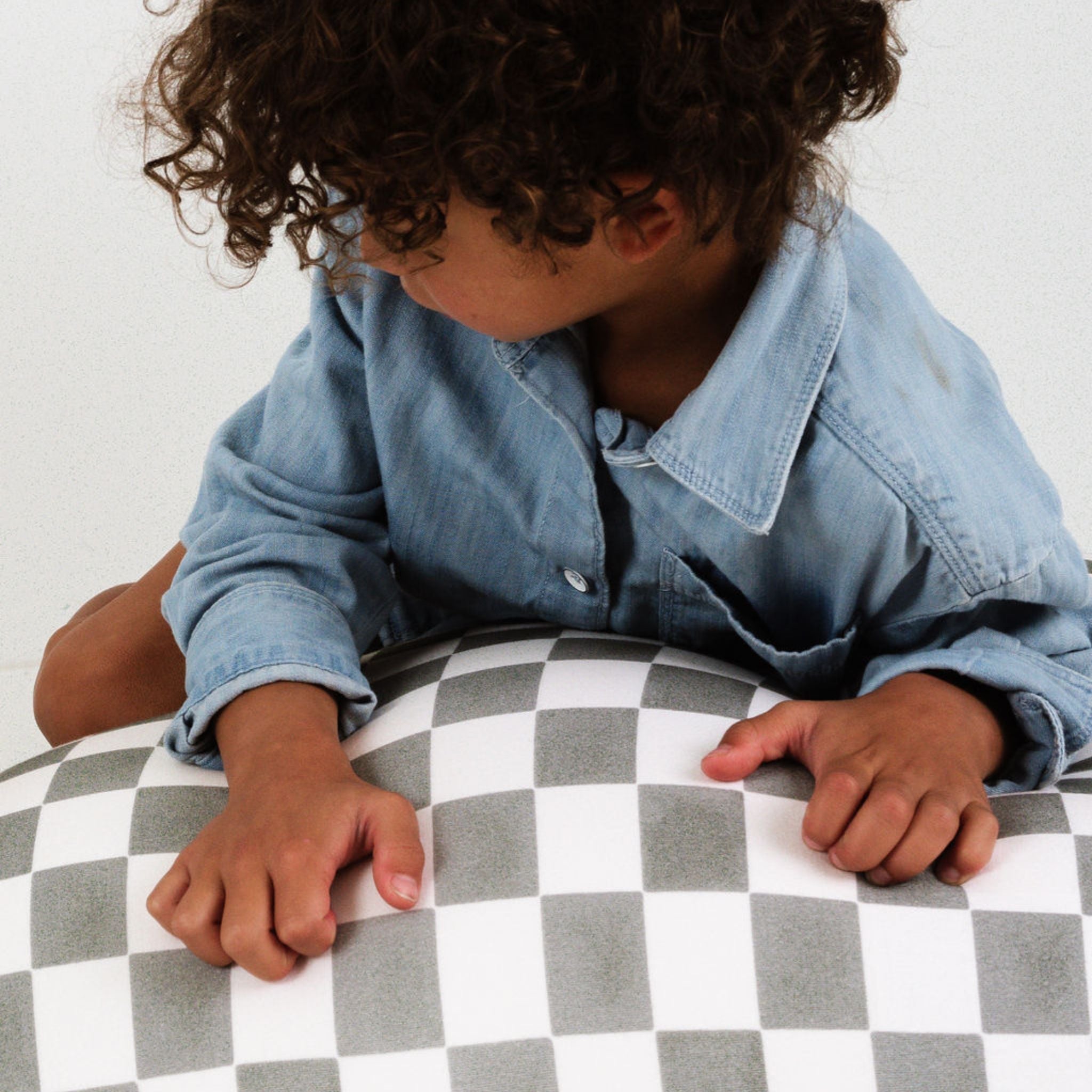Toki Kids Checker Pepper Bean Bag- Bambi Baby