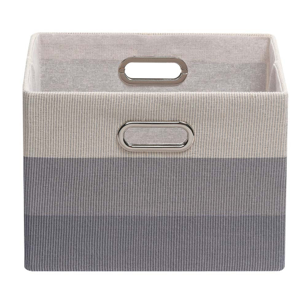 Lambs & Ivy Storage Ombre Gray - Foldable- Bambi Baby